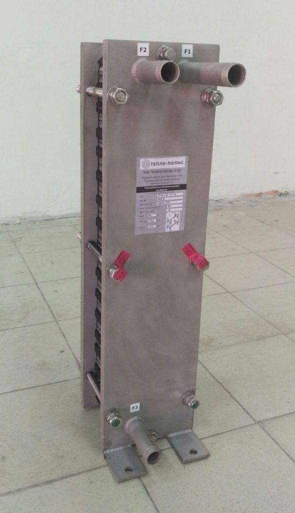 охладитель сусла в нержавеющем исполнении