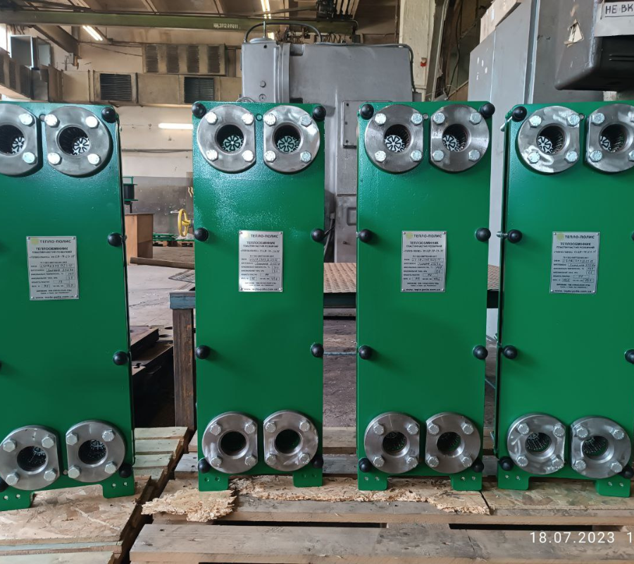 Теплообмінники для цукрового виробництва Тепло-Поліс