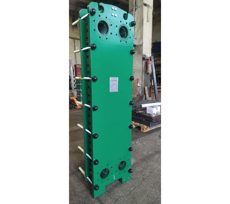 Теплообмінник для охолодження соняшникової олії Тепло-Поліс