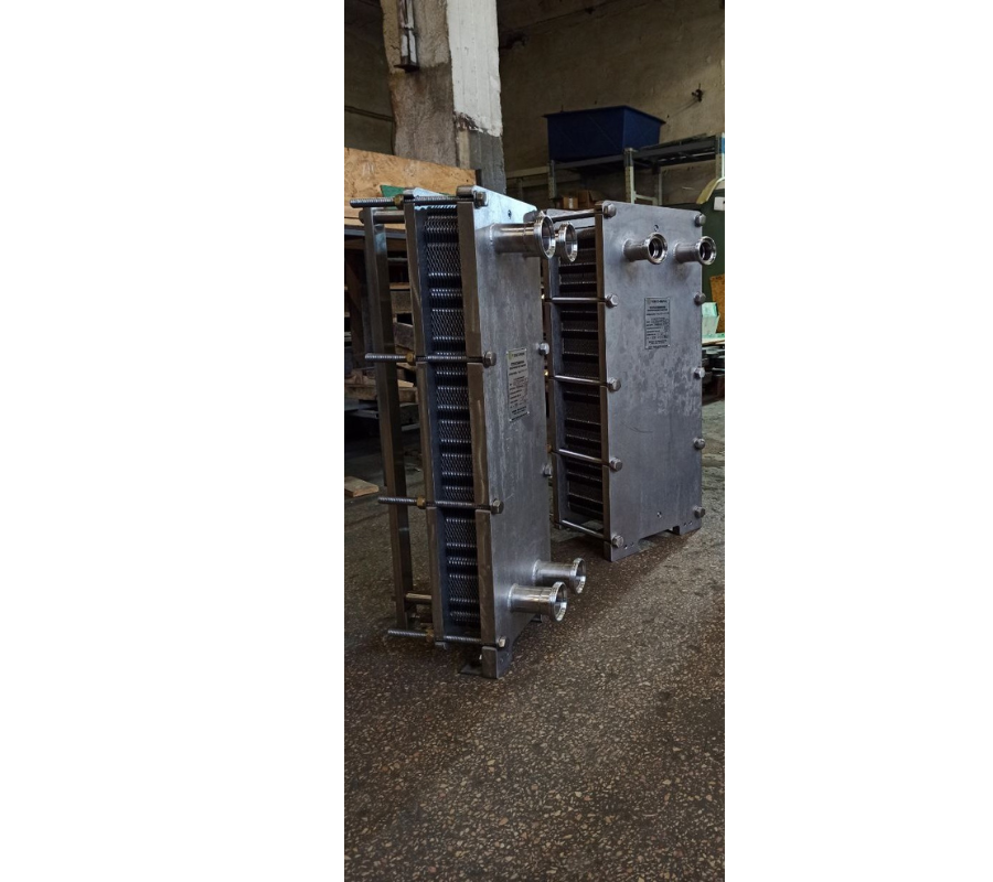 Нержавіючі теплообмінники пастеризаційної установки