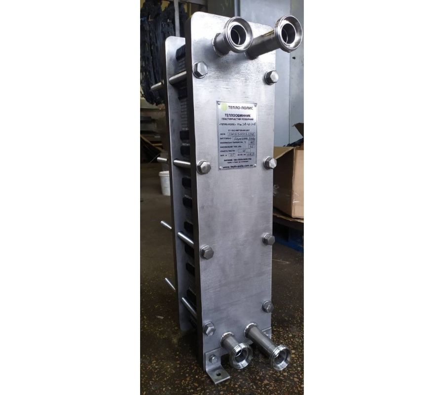 Теплообмінник для пивного сусла Тепло-Поліс