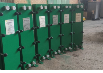 промыщленный мааслоохладитель